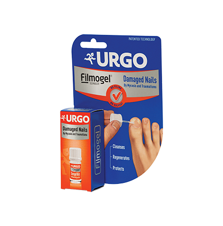 Imagine reprezentativă URGO-Filmogel-Unghii-deteriorate pansament lichid pentru unghiile deteriorate de infecții fungice și traumatisme minore